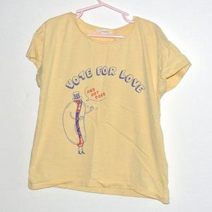 Mango Kids Vote For Love‎ and Hot Dogs Tee 11 12